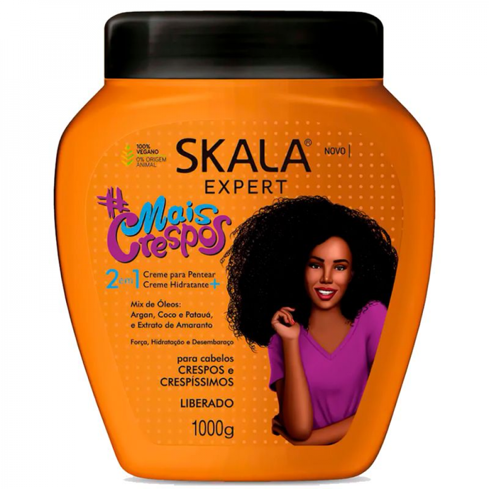 Creme De Tratamento Mais Crespos Skala  - 1kg