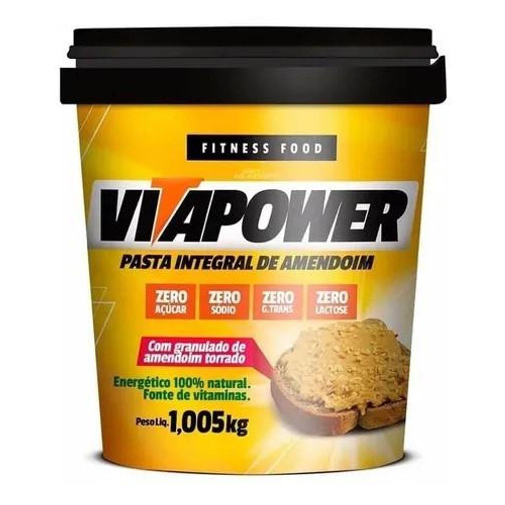Pasta De Amendoim Crocante Vitapower - 1kg