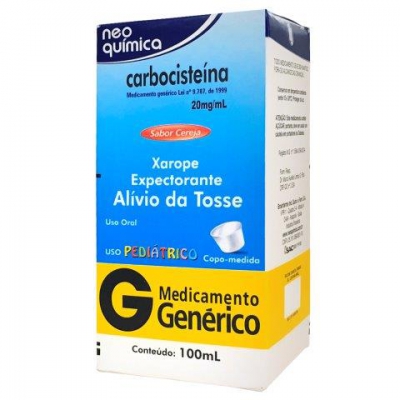 Carbocisteina Xarope - 20 Mg/ml - 100 Ml